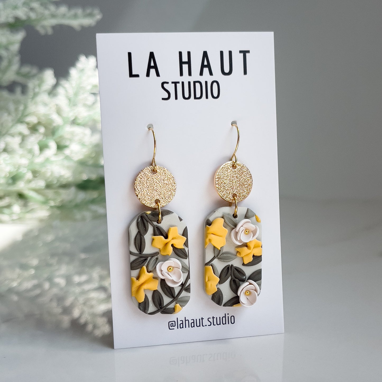 Floral Pasta Dangles