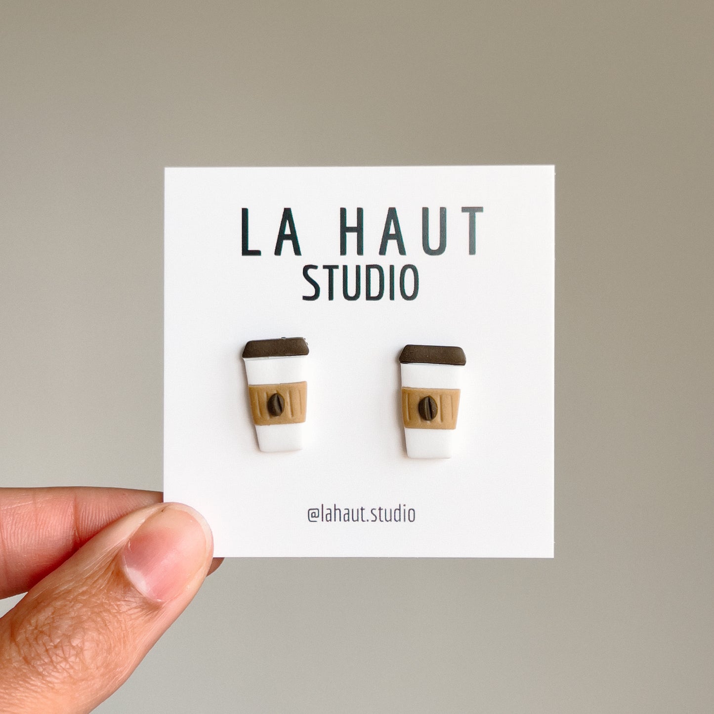 Coffee to Go Studs