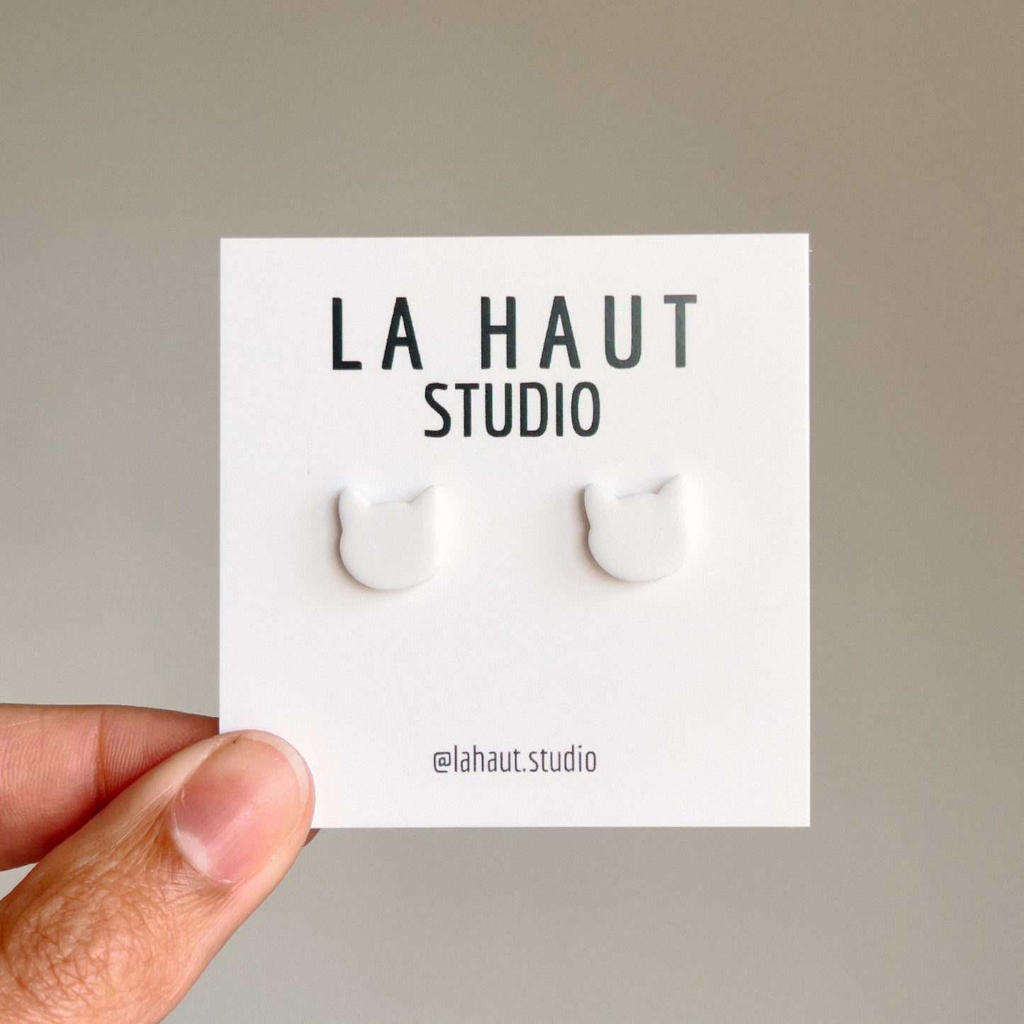 White Cat Studs