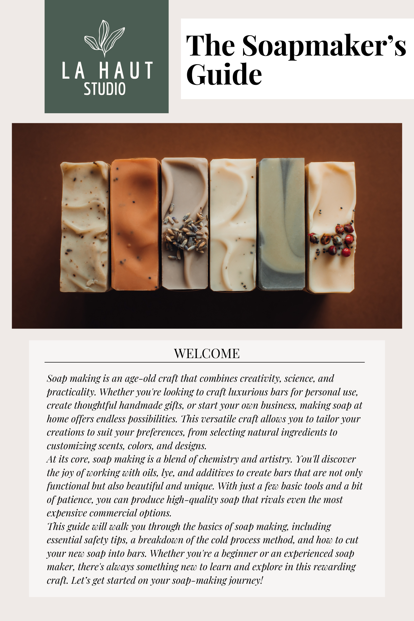 A Guide to Natural Soapmaking