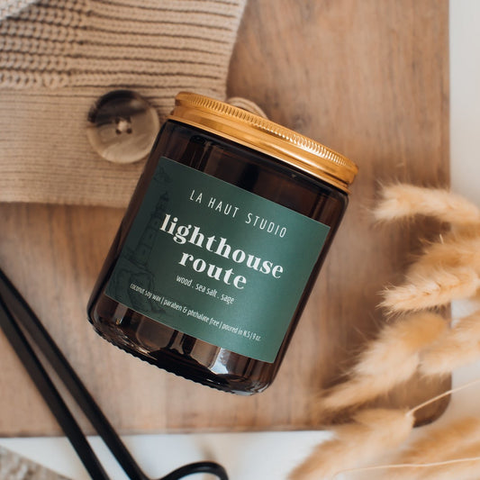 Lighthouse Route Candle