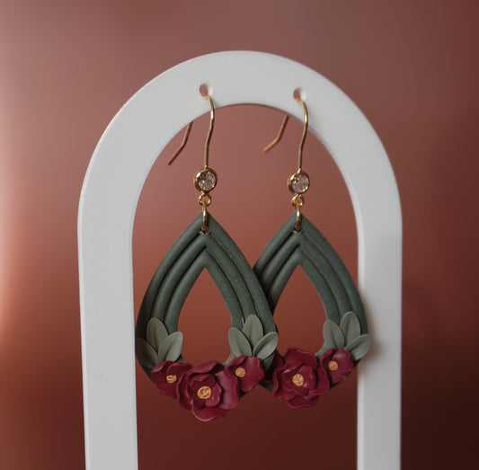 Olive Holiday Florals