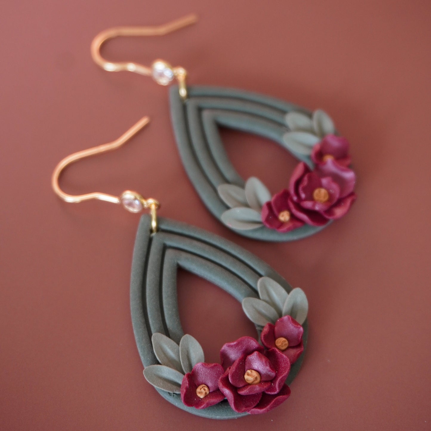 Olive Holiday Florals