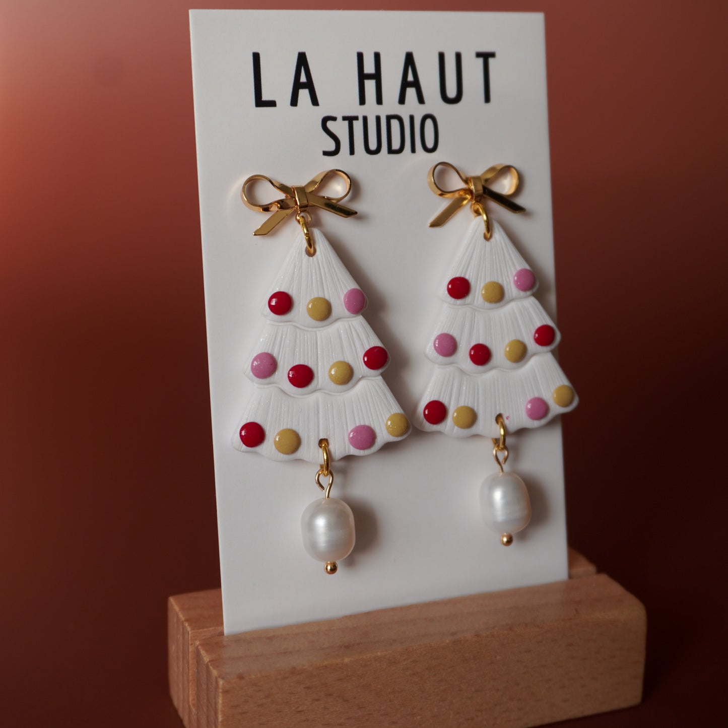 White Christmas Trees