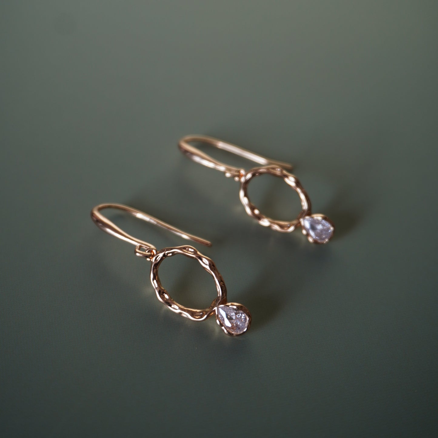 Organic Gold Dangles