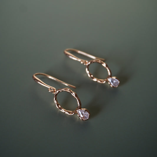 Organic Gold Dangles