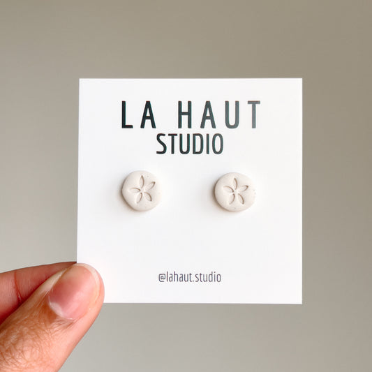 Sand Dollar Studs