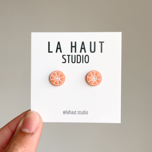 Orange Studs