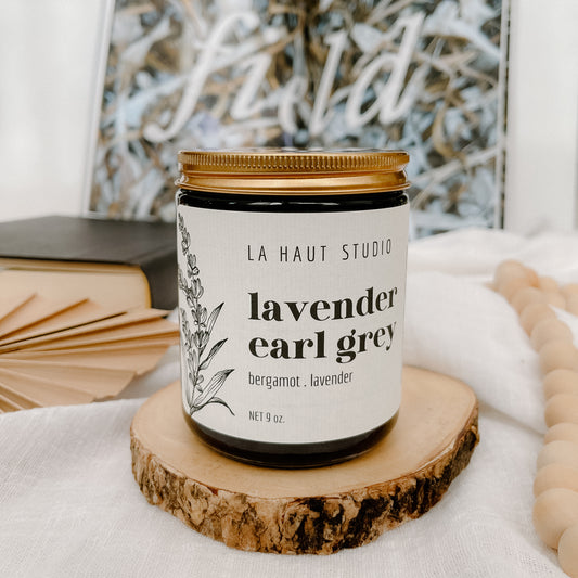 Lavender Earl Grey Candle