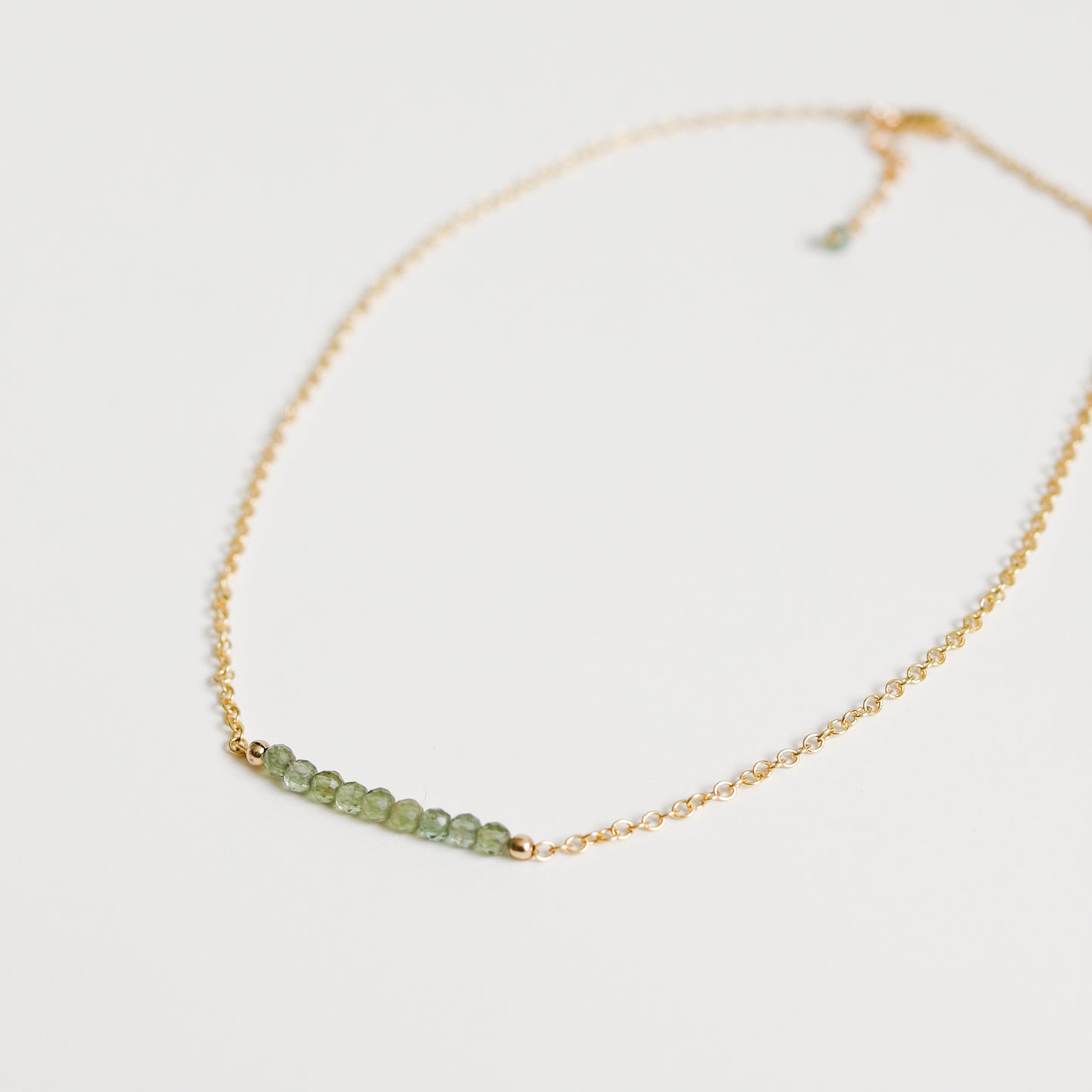 Louisa Necklace Green Apatite